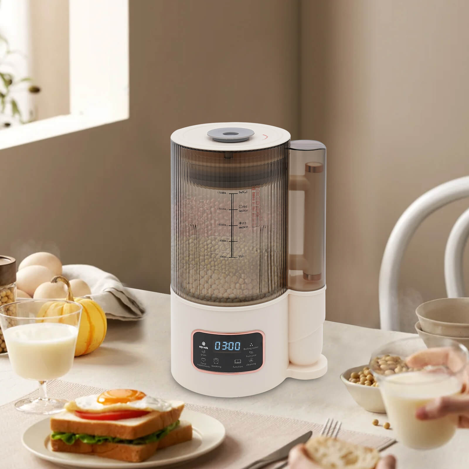 Soy milk machine, premium soy milk machine, high-performance soy milk machine, for soybean milk, juice Soy milk machine, premium soy milk machine, high-performance soy milk machine, for soybean milk, juice
