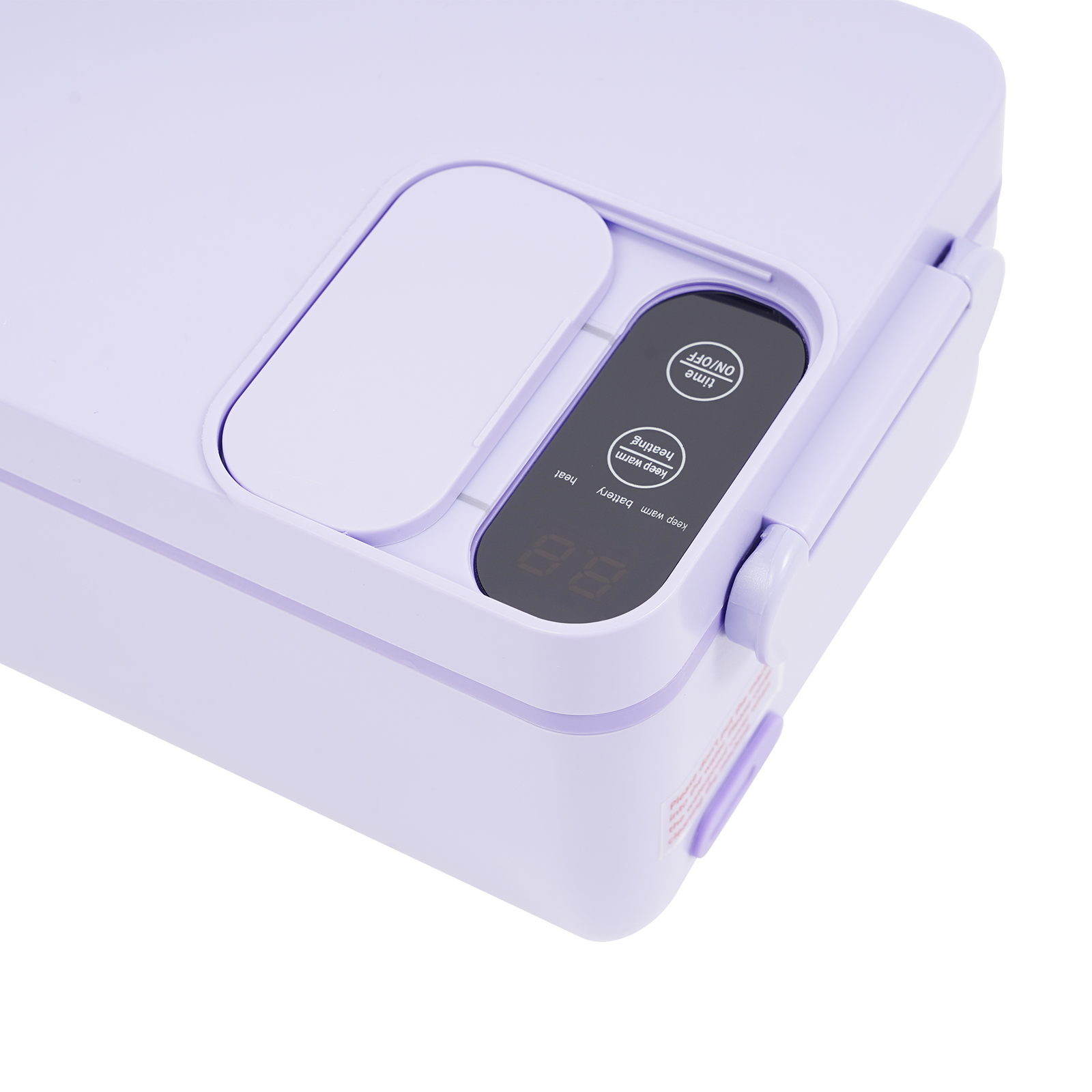 Electric Lunch Box, Battery Powered Heated Lunch Box, Portable Electric Lunch Boxes with Insulated Bag - Purple Electric Lunch Box, Battery Powered Heated Lunch Box, Portable Electric Lunch Boxes with Insulated Bag - Purple