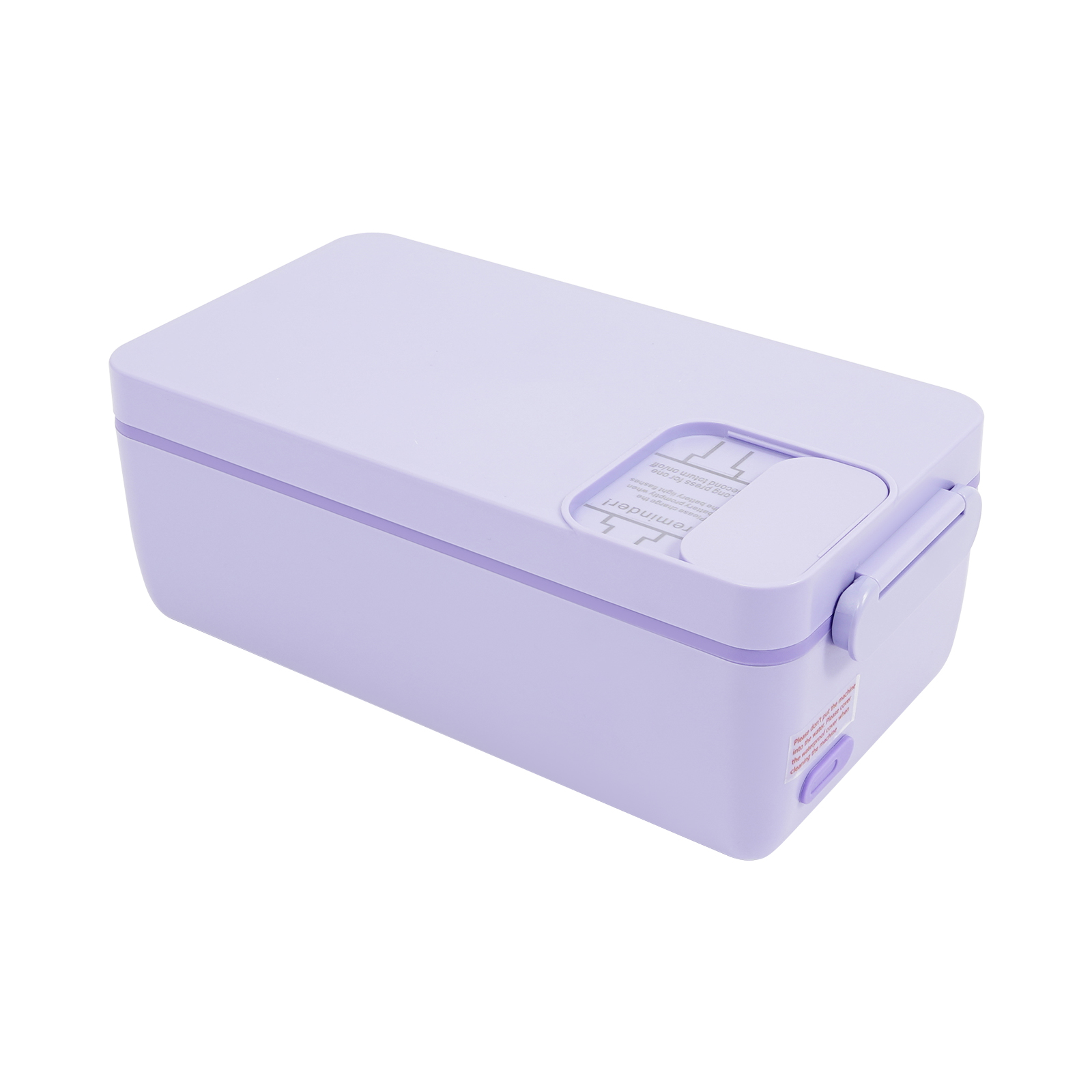 Electric Lunch Box, Battery Powered Heated Lunch Box, Portable Electric Lunch Boxes with Insulated Bag - Purple Electric Lunch Box, Battery Powered Heated Lunch Box, Portable Electric Lunch Boxes with Insulated Bag - Purple