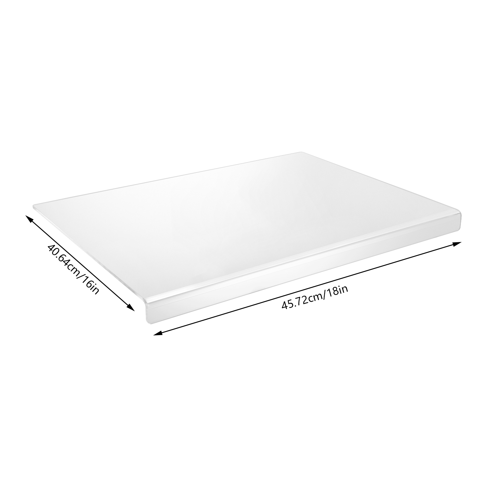2 Piece Acrylic Kitchen Cutting Board, Transparent Cutting Board, Transparent Countertop Board, 45*40 cm 2 Piece Acrylic Kitchen Cutting Board, Transparent Cutting Board, Transparent Countertop Board, 45*40 cm