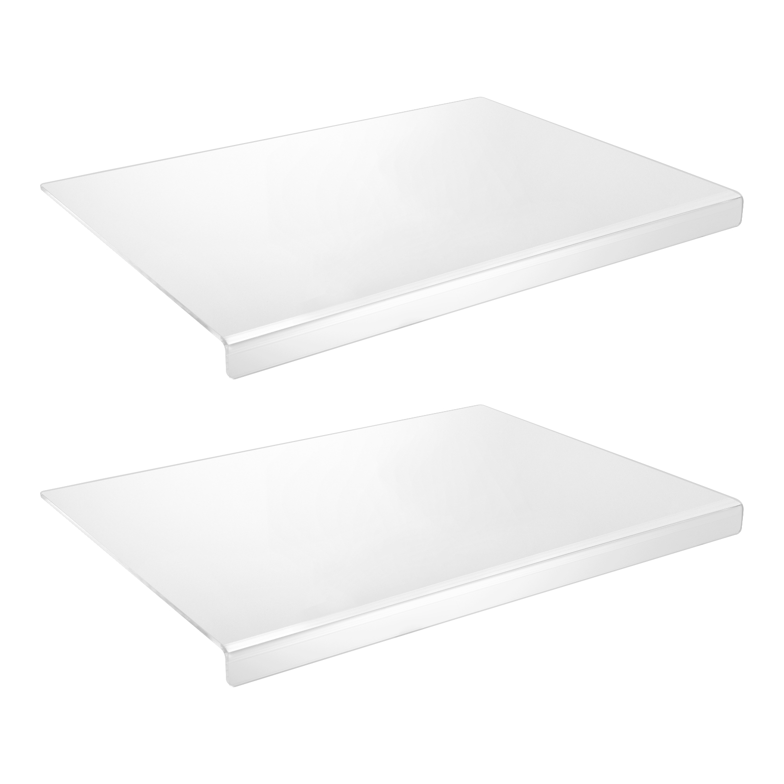 2 Piece Acrylic Kitchen Cutting Board, Transparent Cutting Board, Transparent Countertop Board, 45*40 cm 2 Piece Acrylic Kitchen Cutting Board, Transparent Cutting Board, Transparent Countertop Board, 45*40 cm