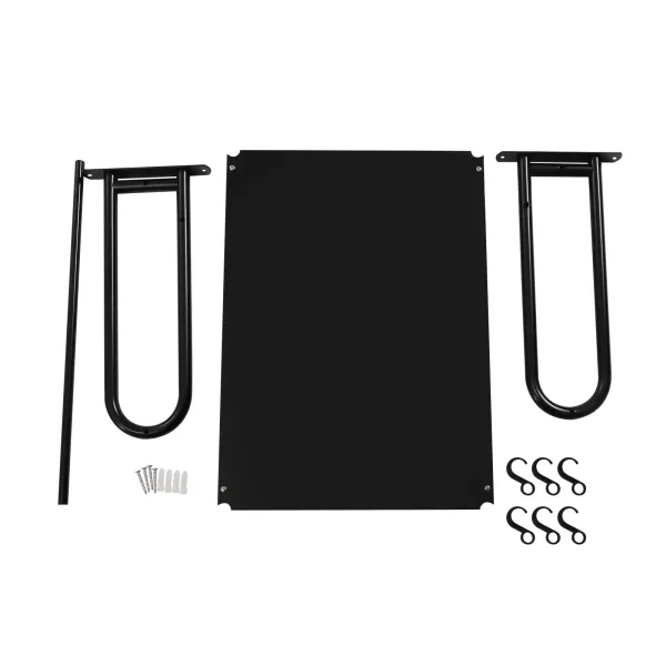 Microwave Oven Wall Mount with 6 Movable Hooks Thick Stainless Steel Microwave Oven Rack