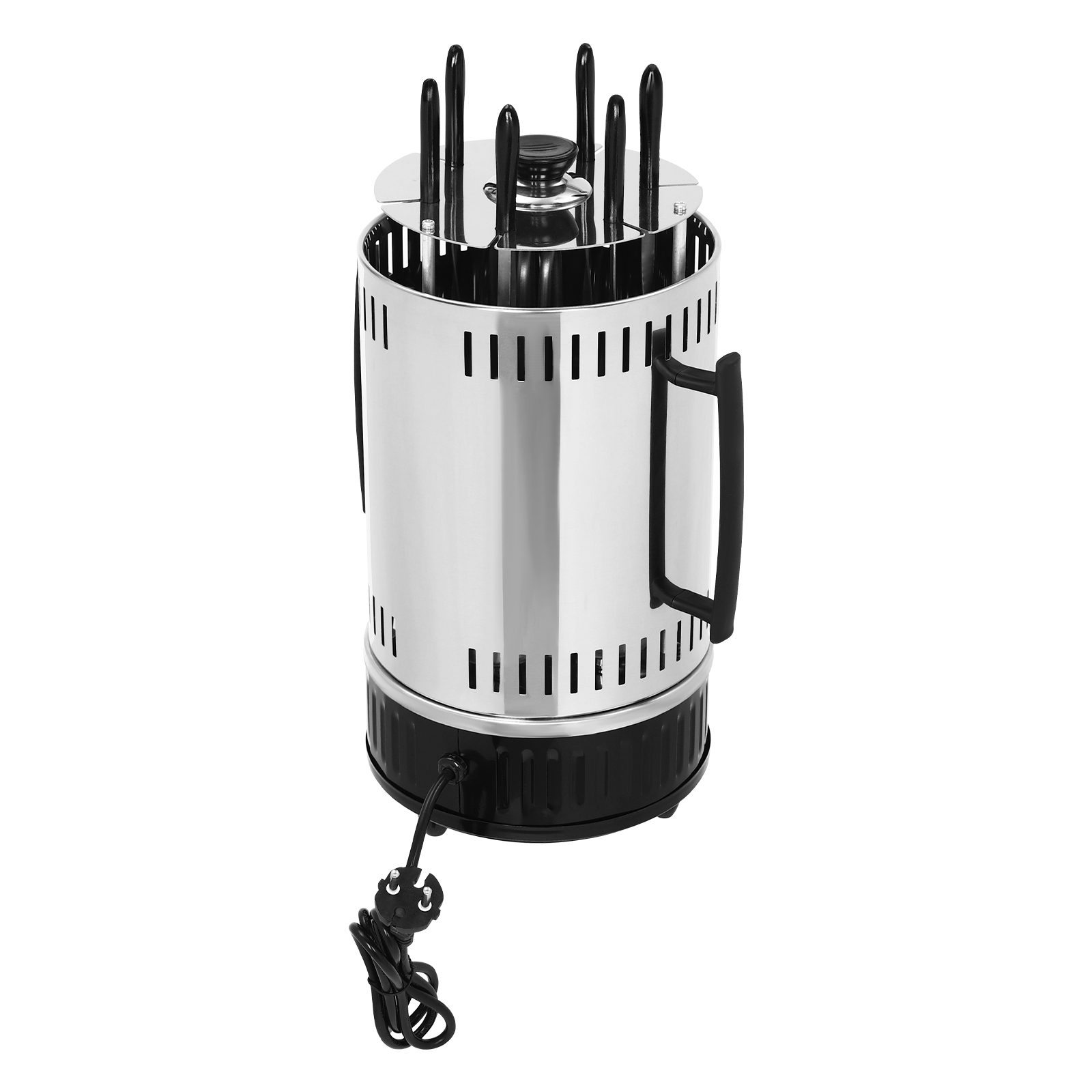 Vertical Electric Grill, Vertical Rotisserie, Rotating Electric Grill Machine, Efficient Heating, 20*37.5cm Vertical Electric Grill, Vertical Rotisserie, Rotating Electric Grill Machine, Efficient Heating, 20*37.5cm