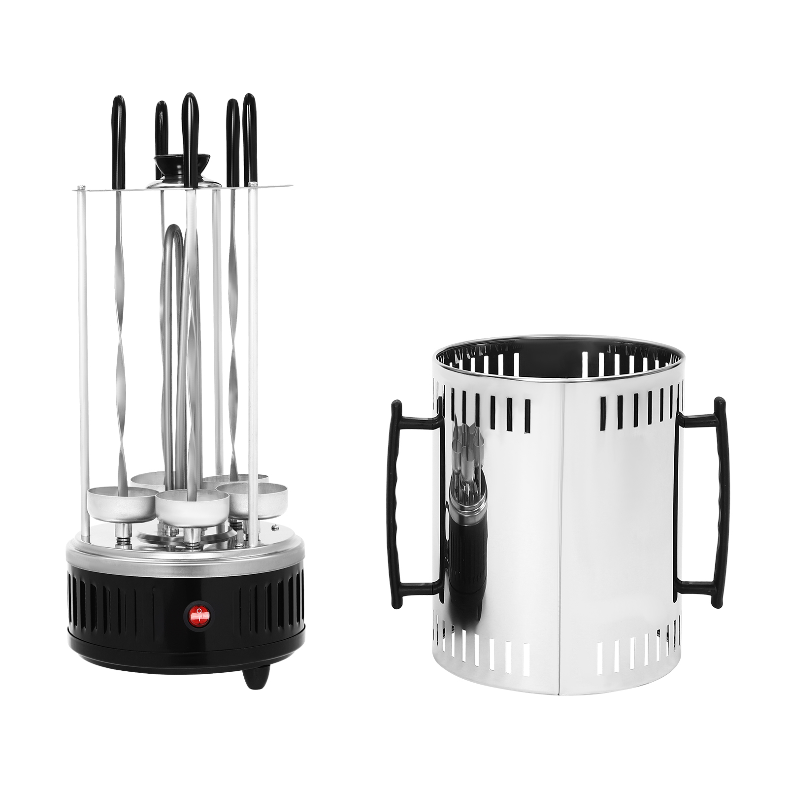Vertical Electric Grill, Vertical Rotisserie Grill, Electric Rotating Grill Machine Vertical Electric Grill, Vertical Rotisserie Grill, Electric Rotating Grill Machine