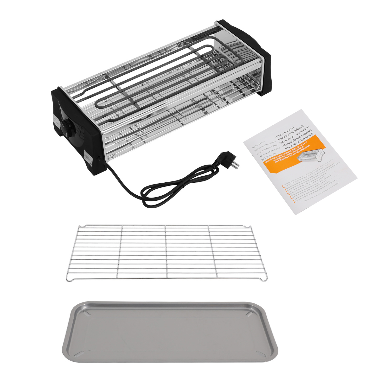Electric Table Grill, Electric Grill, Table Cooking Grill for Garden, Balcony, Kitchen, Dining Room Electric Table Grill, Electric Grill, Table Cooking Grill for Garden, Balcony, Kitchen, Dining Room