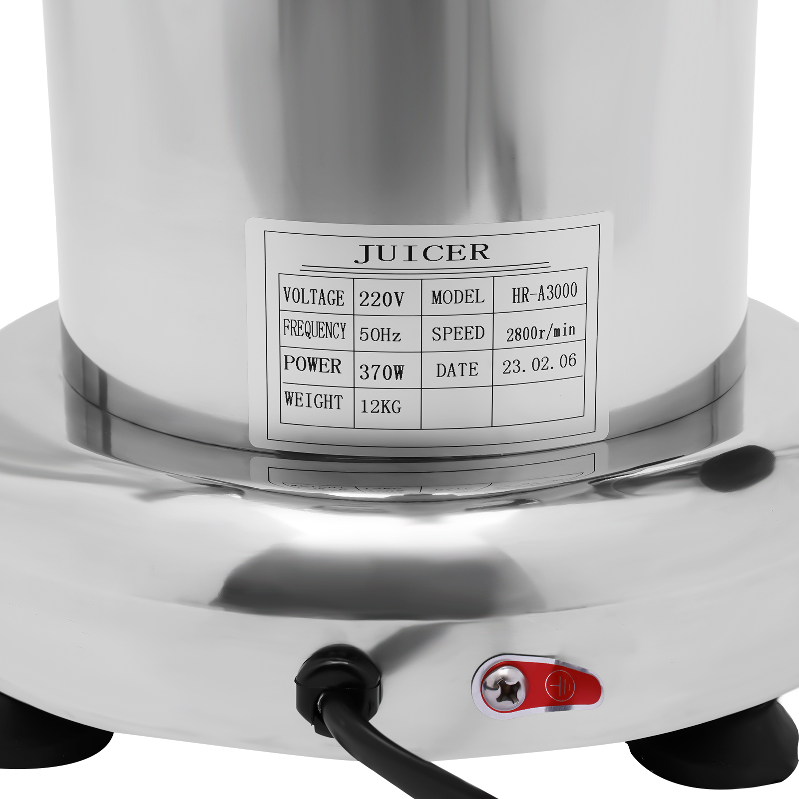 Residual Juice Separation Juicer Stainless Steel Electric Juicer For Squeezing Vegetables And Fruits Apples Oranges Watermelons 370w Silver Residual Juice Separation Juicer Stainless Steel Electric Juicer For Squeezing Vegetables And Fruits Apples Oranges Watermelons 370w Silver
