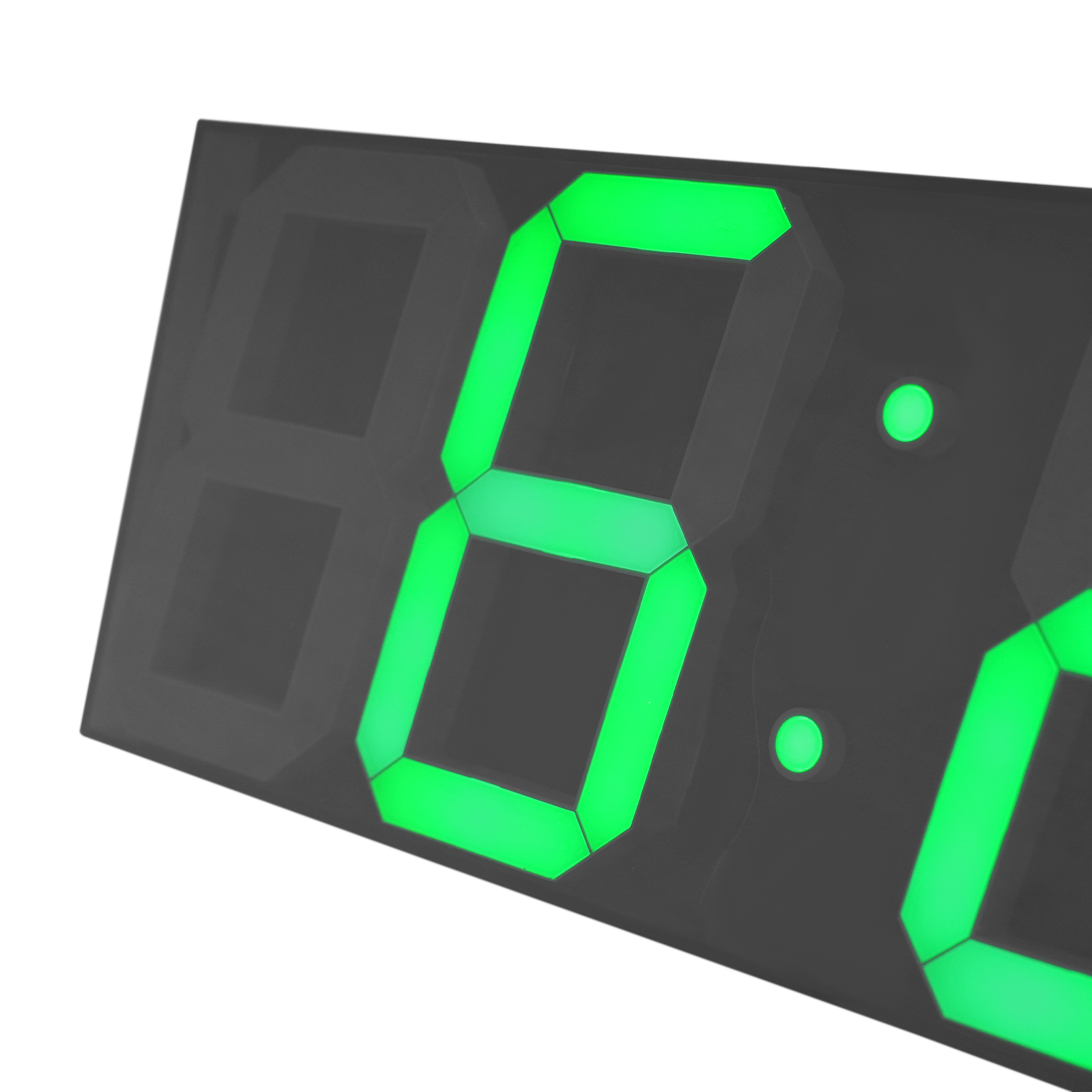 LED Digital Clock, LED Wall Clock, LED Digital Clock with Remote Control for Living Rooms, Offices - Green Font LED Digital Clock, LED Wall Clock, LED Digital Clock with Remote Control for Living Rooms, Offices - Green Font