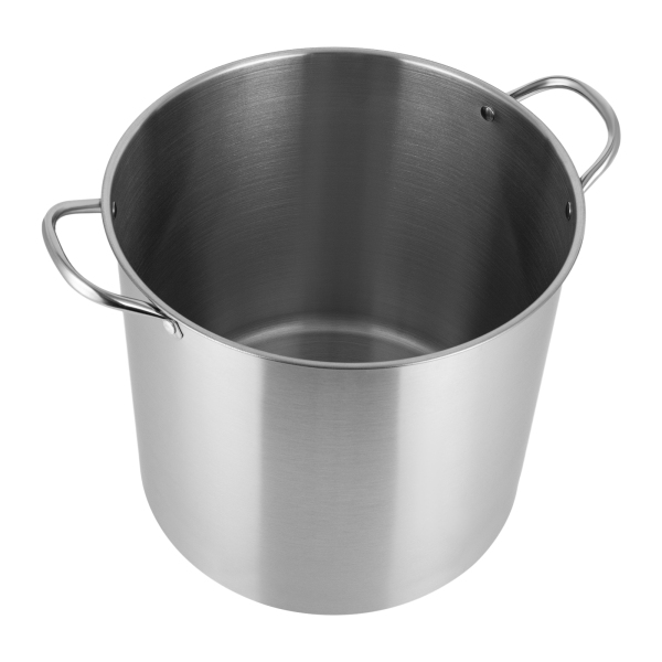 Stainless Steel Pot, Stainless Steel Pot with Lid, Stainless Steel Stock Pot Suitable for Different Scenarios such as Canteens Breakfast Shops Homes Restaurants