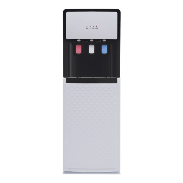 Bottom Loading Water Cooler Dispenser Hot & Cold Standing Water Dispenser Hot and Cold Water Dispenser with Detachable Water Collection Box White