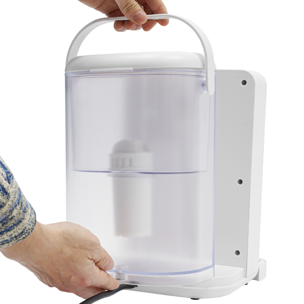 The Hot Water Dispenser Used In The Office Bedroom Living Room Kitchen Study Gym Rv And Other Commercial Or Home Use 7.5*9.5*11.6in White
