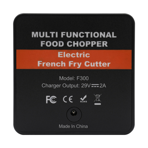 Chip Cutter, Electric Potato Cutter, Electric French Fries Cutter(Silver)