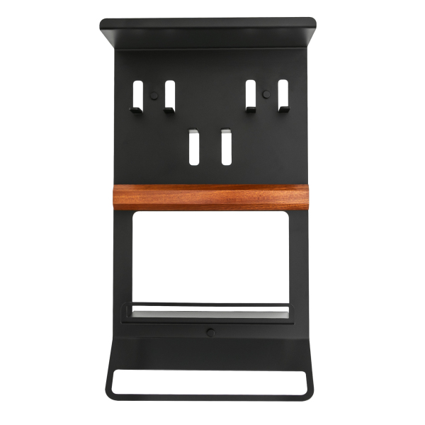 Coffee Accessories Wall Mounted Shelves Coffee Accessories Shelves Coffee Appliances Shelves for  Kitchens Bars Cafes Beverage Shops Bars Hotels Black