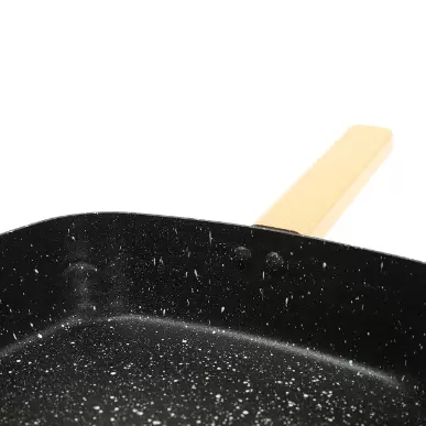 Square Medical Stone Non-Stick Pan, Non-Stick Frying Pan, Mini Medical Stone Non-Stick Pan