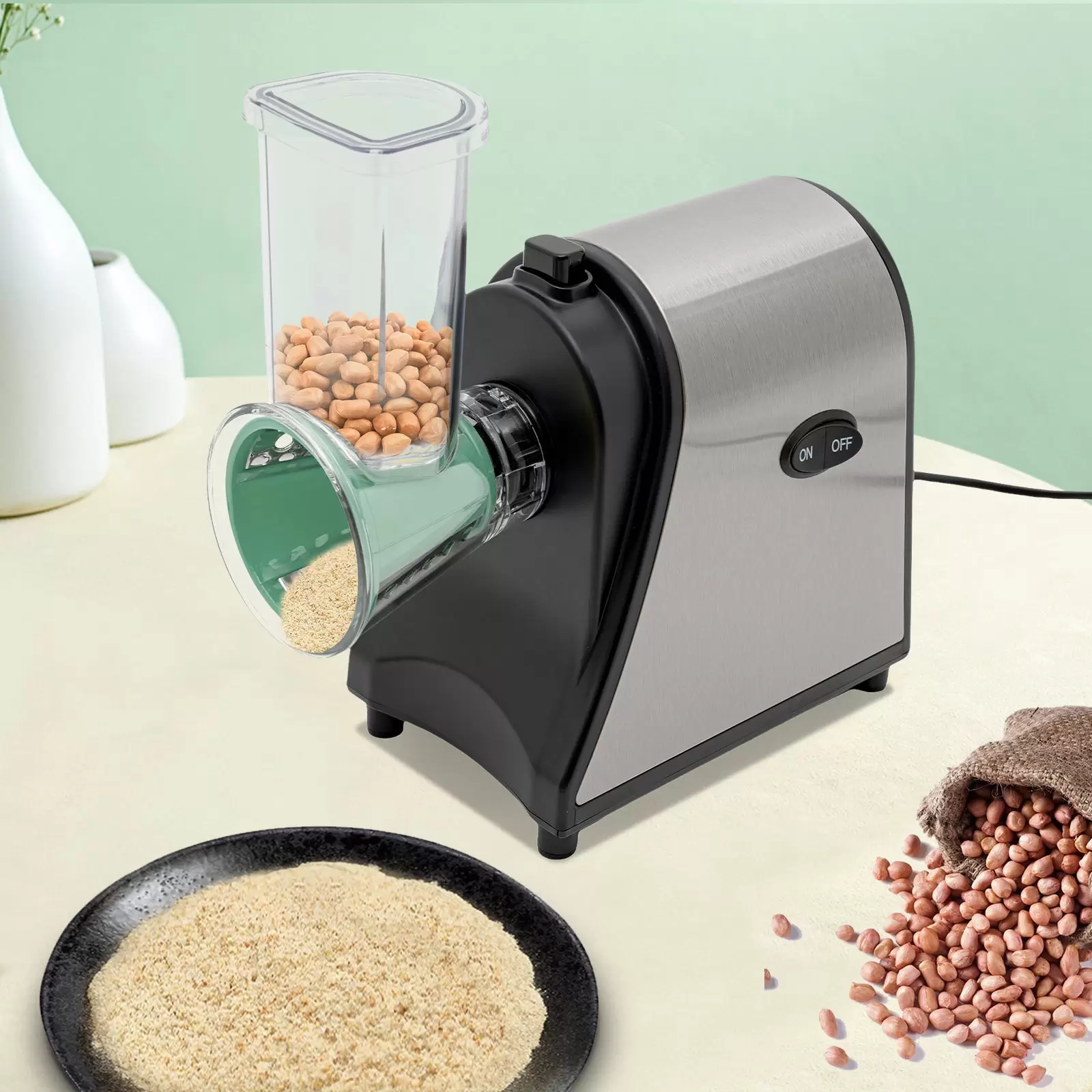 Electric Cheese Grater Professional Electric Shredder Slicer Professional Electric Disc Slicer Electric 19*12.5*20cm Vegetable Cutter Electric Cheese Grater Professional Electric Shredder Slicer Professional Electric Disc Slicer Electric 19*12.5*20cm Vegetable Cutter