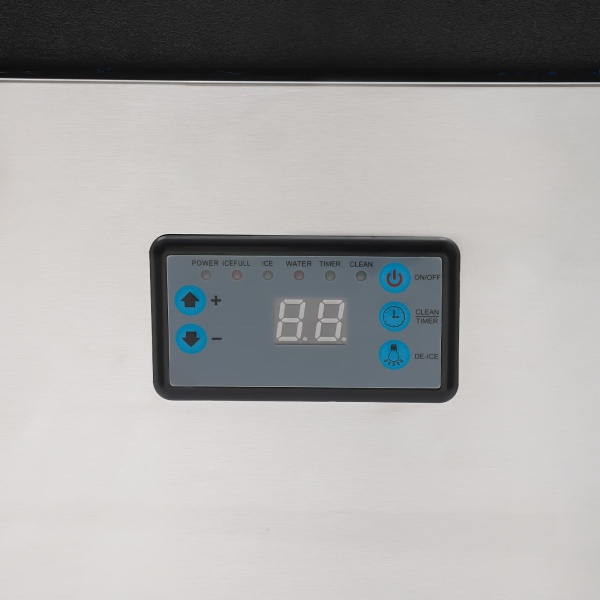 Commercial Ice Machine Commercial Ice Maker Stainless Steel Ice Machine for Coffee Shops Party Meetings Apartments