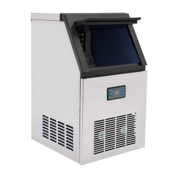 Commercial Ice Machine Commercial Ice Maker Stainless Steel Ice Machine for Coffee Shops Party Meetings Apartments