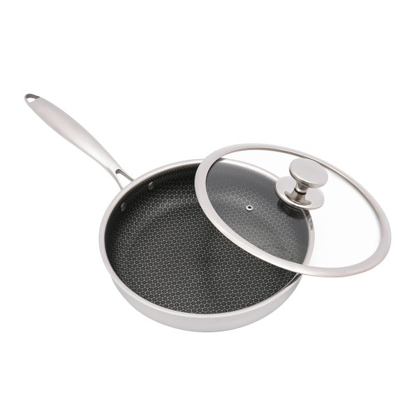 Non-stick pan with lid 28cm