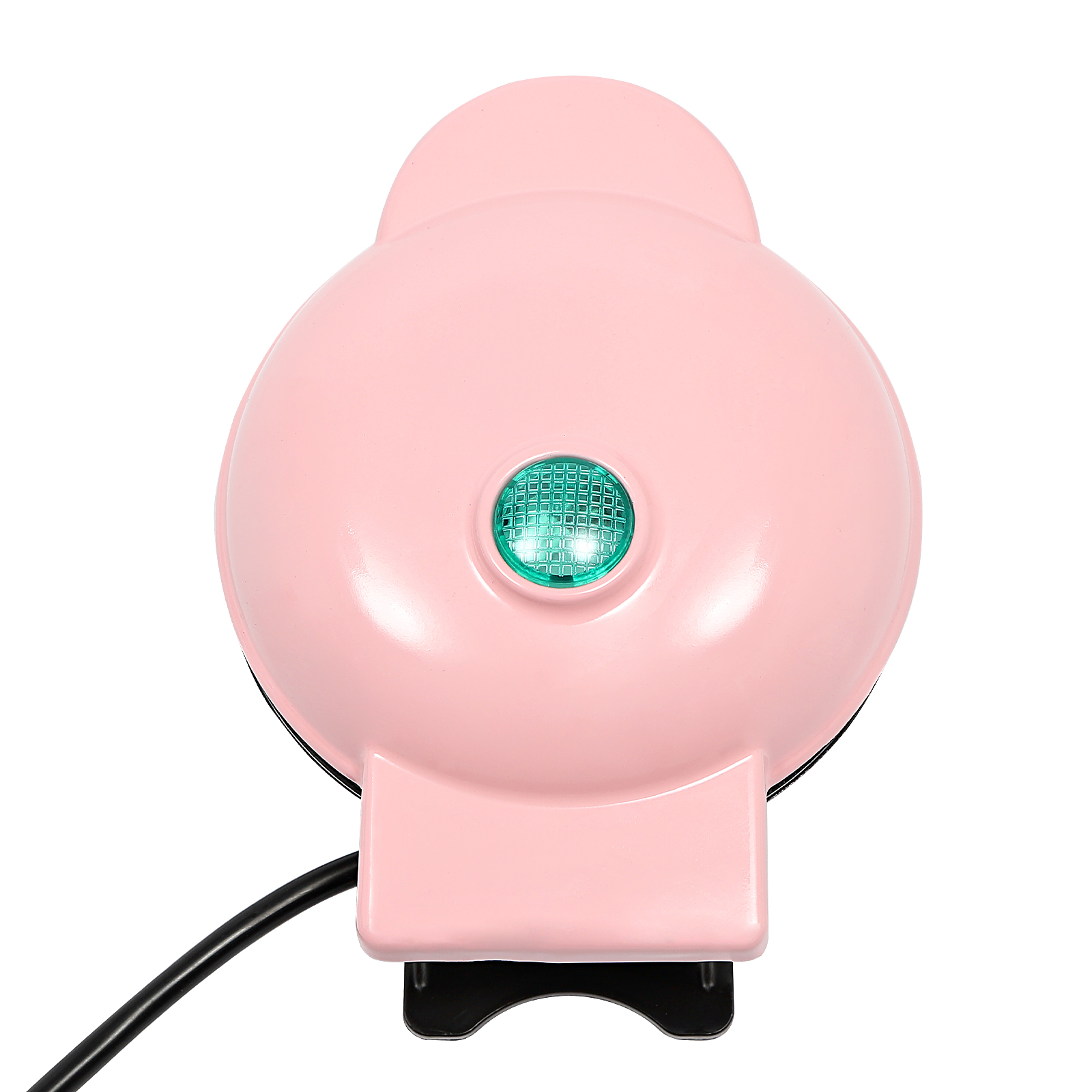 Mini waffle iron, Heart-shaped waffle iron, Small waffle iron with non-stick coating, 12,5*16,5*8,5 cm, Pink Mini waffle iron, Heart-shaped waffle iron, Small waffle iron with non-stick coating, 12,5*16,5*8,5 cm, Pink