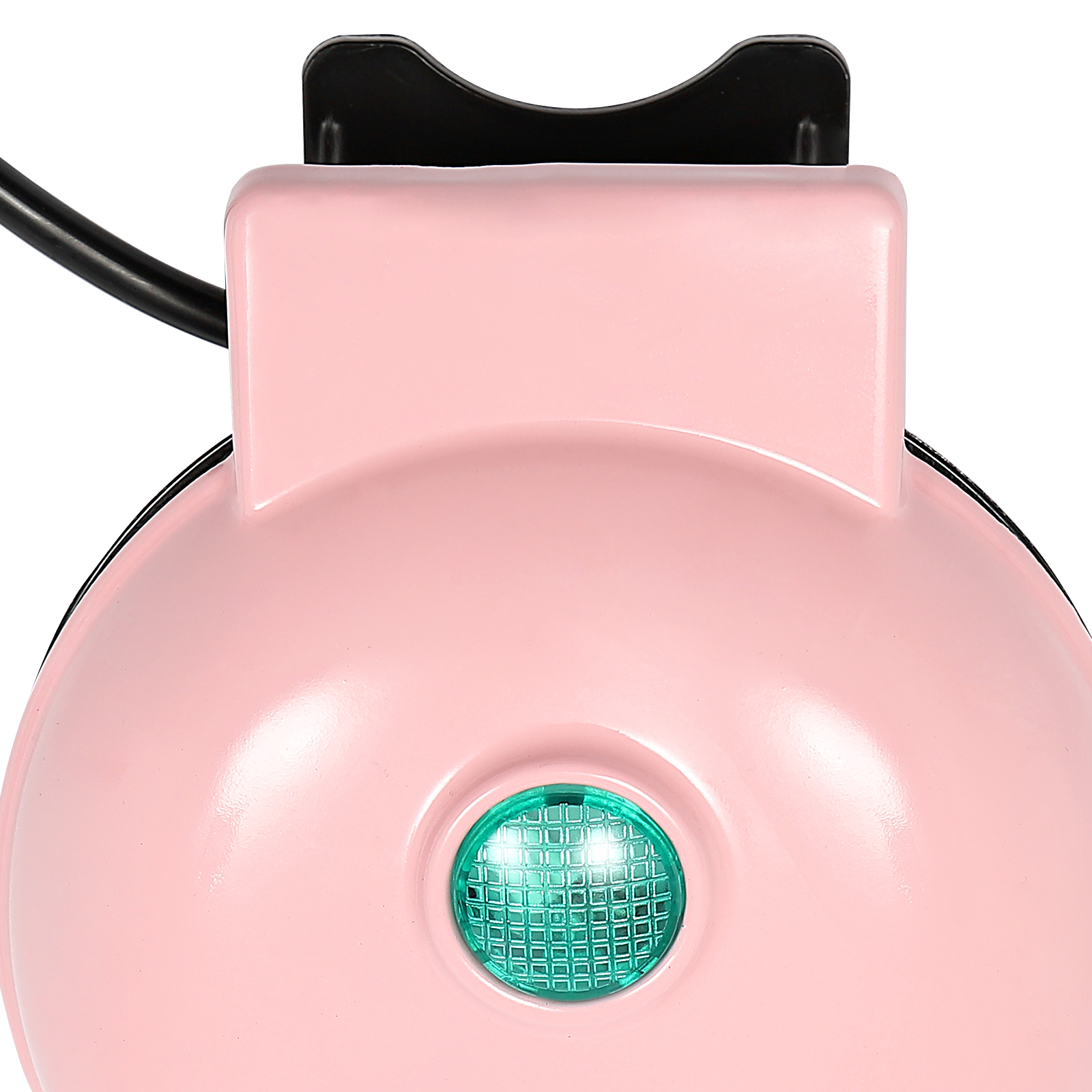 Mini waffle iron, Heart-shaped waffle iron, Small waffle iron with non-stick coating, 12,5*16,5*8,5 cm, Pink Mini waffle iron, Heart-shaped waffle iron, Small waffle iron with non-stick coating, 12,5*16,5*8,5 cm, Pink