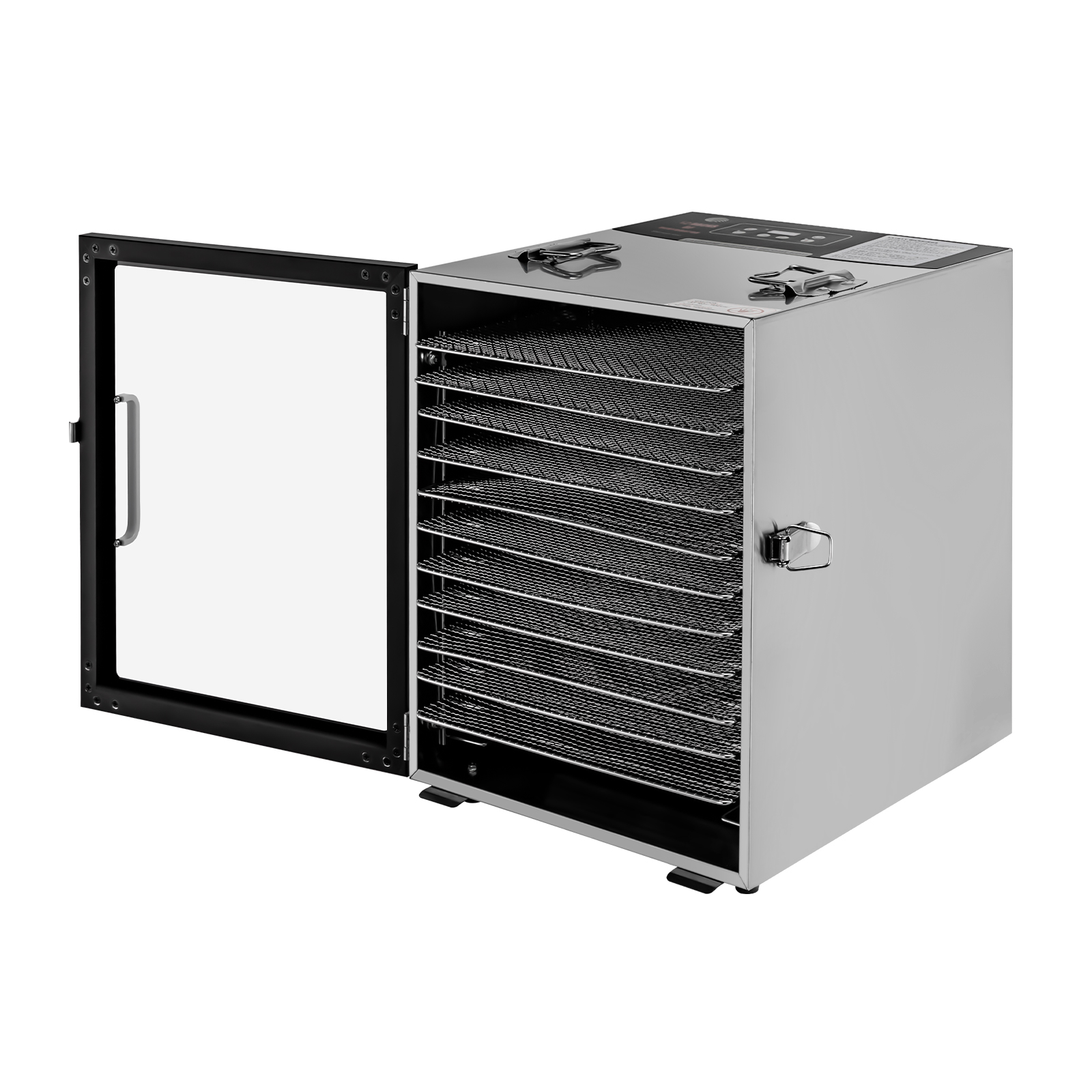 Food Dehydrator 12 Stainless Steel Trays with Adjustable Timer and Temperature Control Meat with Adjustable Timer and Temperature Control Food Dehydrator 12 Stainless Steel Trays with Adjustable Timer and Temperature Control Meat with Adjustable Timer and Temperature Control