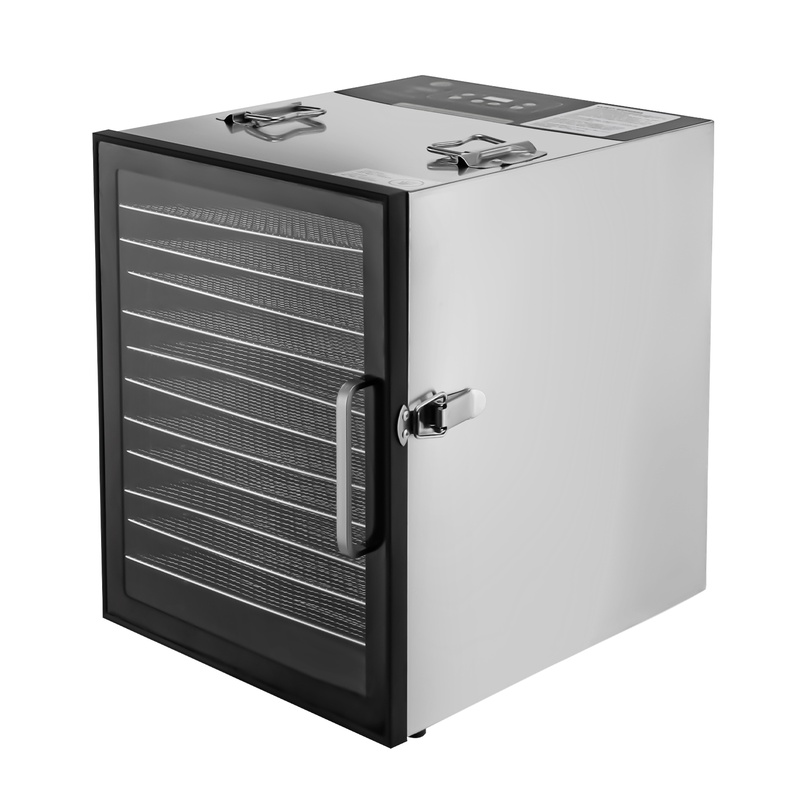 Food Dehydrator 12 Stainless Steel Trays with Adjustable Timer and Temperature Control Meat with Adjustable Timer and Temperature Control