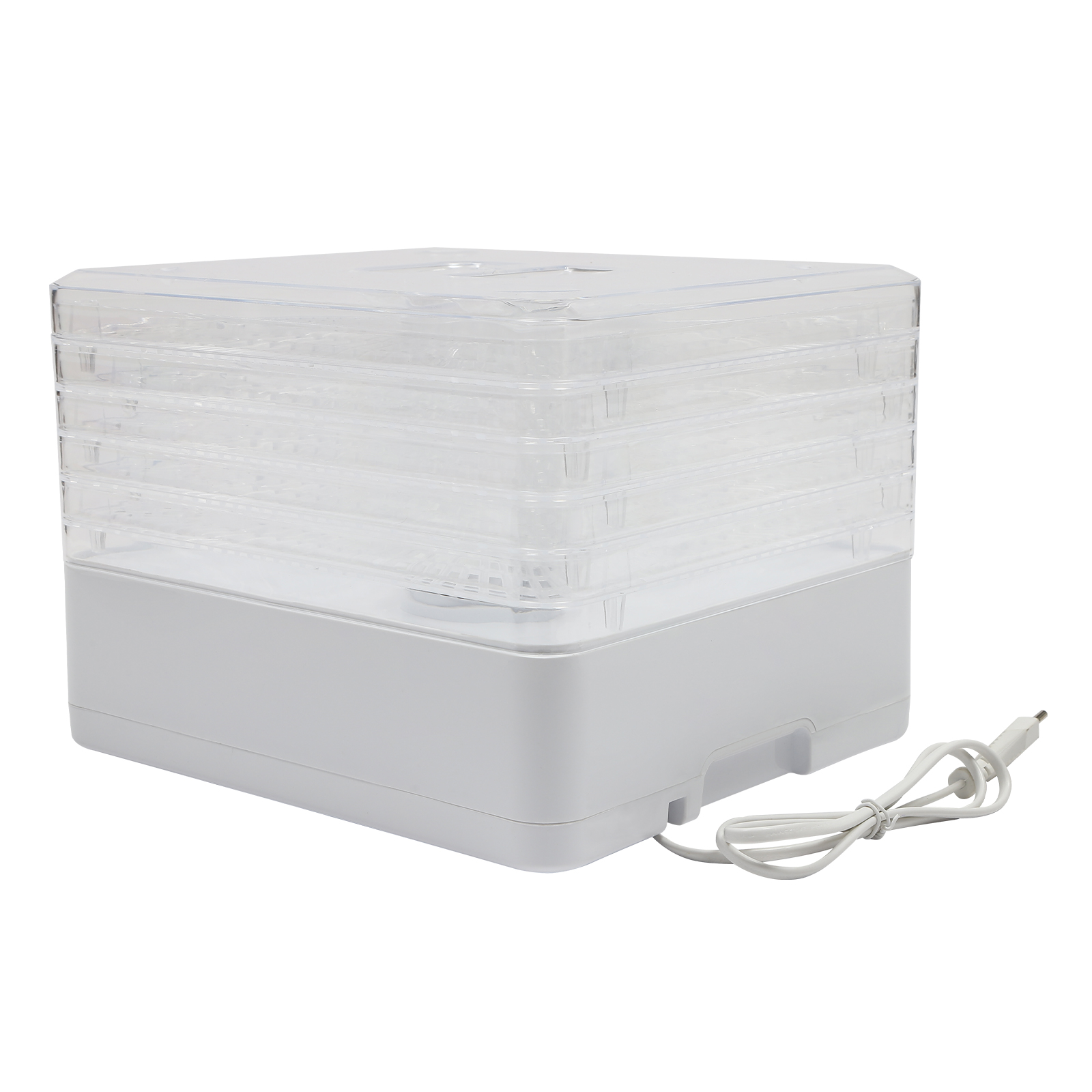 Dehydrator Machine (35-70℃) Adjustable Temperature Food Dehydrator with 5 Inserts 360° Circulation Drying Dehydrator Machine (35-70℃) Adjustable Temperature Food Dehydrator with 5 Inserts 360° Circulation Drying
