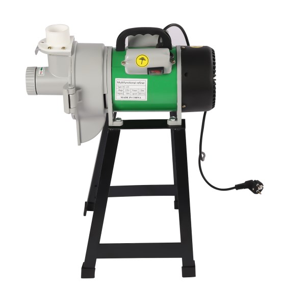 220V grain mill, electric 2800 rpm, for soybeans, rice, green color
