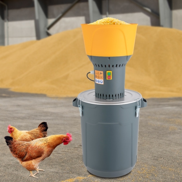 1300W Electric Grinder with 50L Bucket and 5 Sieve Holes Suitable for Feed Making For Homes Kitchens Stores Processing Plants