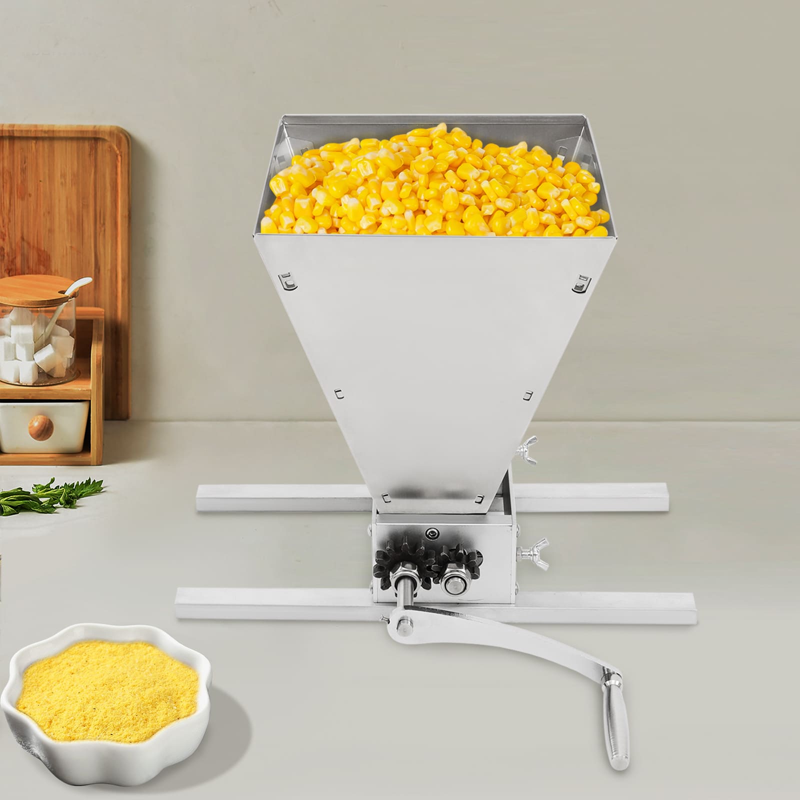 Malt Mill, Manual Grain Crusher, Household Mill for Corn Malt Mill, Manual Grain Crusher, Household Mill for Corn