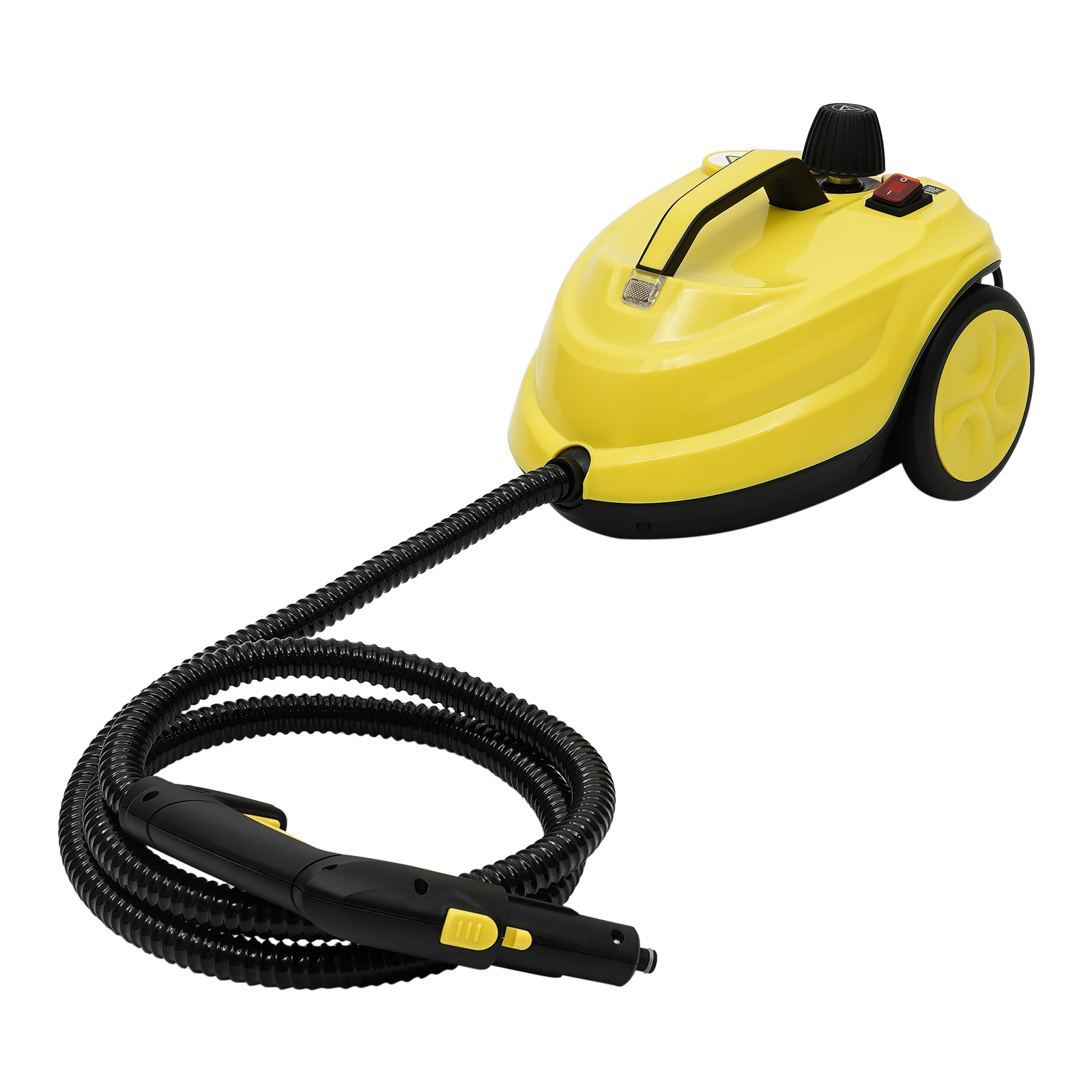 Steam Cleaner Multipurpose Steam Cleaner High-Pressure Steam Cleaner Handheld Portable Steam Cleaners 14.56*10.43*9.45in Yellow