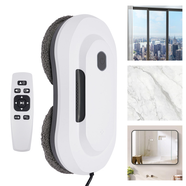 Window Cleaning Machine, Electric Window Robot Machine with Remote Control, Intelligent Window Cleaner