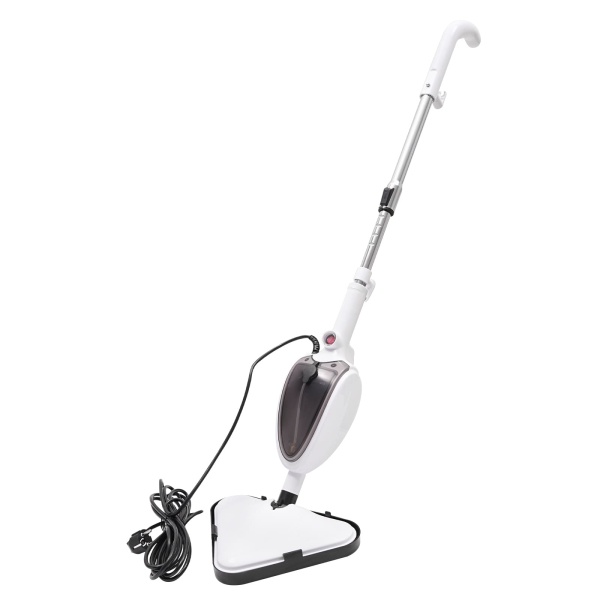 Steam Cleaner Steam Mop Electric Floor Mop For All Kinds Of Flooring Such As Solid Wood Flooring Ceramic Tiles Laminate Flooring White