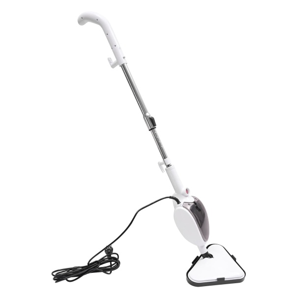 Steam Cleaner Steam Mop Electric Floor Mop For All Kinds Of Flooring Such As Solid Wood Flooring Ceramic Tiles Laminate Flooring White Steam Cleaner Steam Mop Electric Floor Mop For All Kinds Of Flooring Such As Solid Wood Flooring Ceramic Tiles Laminate Flooring White