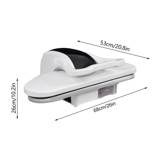 Smart Iron, Digital Iron, with Touch Screen, White
