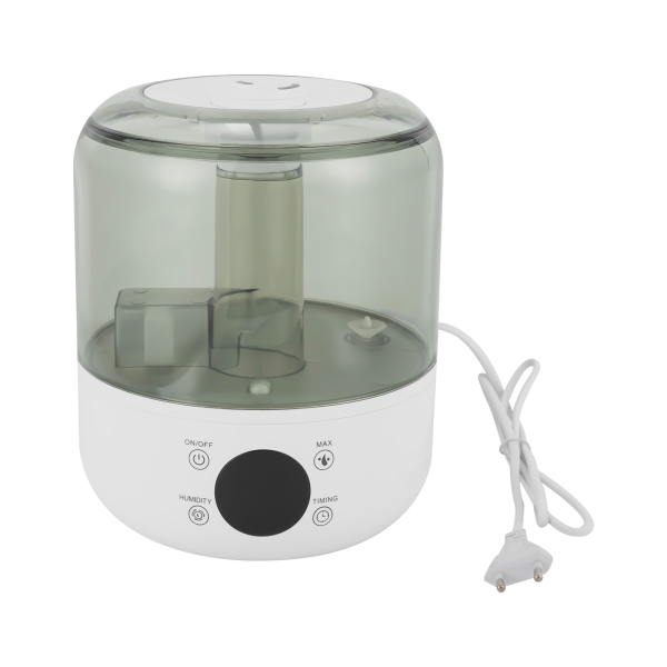 Top Filling Electric Humidifier, Room Humidifier Diffuser, Ultrasonic Humidifier, 18.5*22cm, White