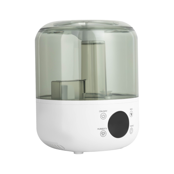 Top Filling Electric Humidifier, Room Humidifier Diffuser, Ultrasonic Humidifier, 18.5*22cm, White