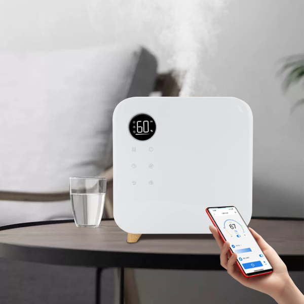 Humidifier High Performance Humidifier Intelligent Humidifier Suitable As A Humidifier In Homes Offices Yoga Gyms Bedrooms White
