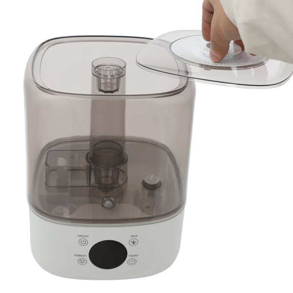 Humidifier, Top-Fill Humidifier, Smart Humidifier for Bedrooms, Kid's Rooms, Yoga Rooms - White