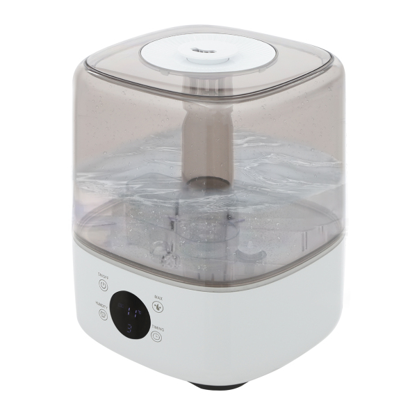 Humidifier, Top-Fill Humidifier, Smart Humidifier for Bedrooms, Kid's Rooms, Yoga Rooms - White