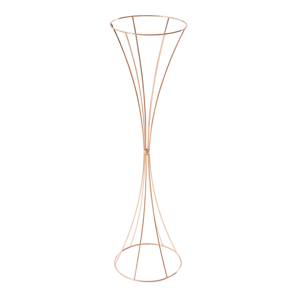Pack of 10 Gold Wedding Centerpieces Table Vase, Flower Stand for Christmas Anniversary Decoration