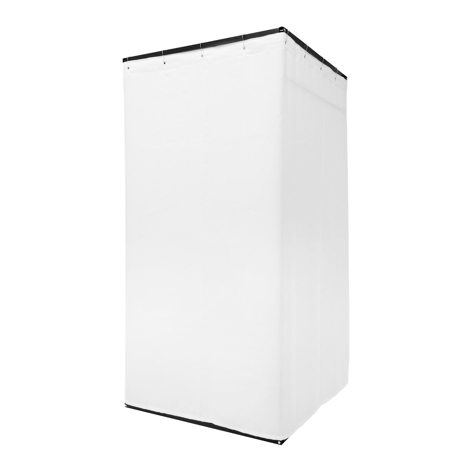 100x100x200cm Portable Clothing Store Fitting Room, Clothing Store Fitting Room, Dressing Room Fitting Room - White 100x100x200cm Portable Clothing Store Fitting Room, Clothing Store Fitting Room, Dressing Room Fitting Room - White