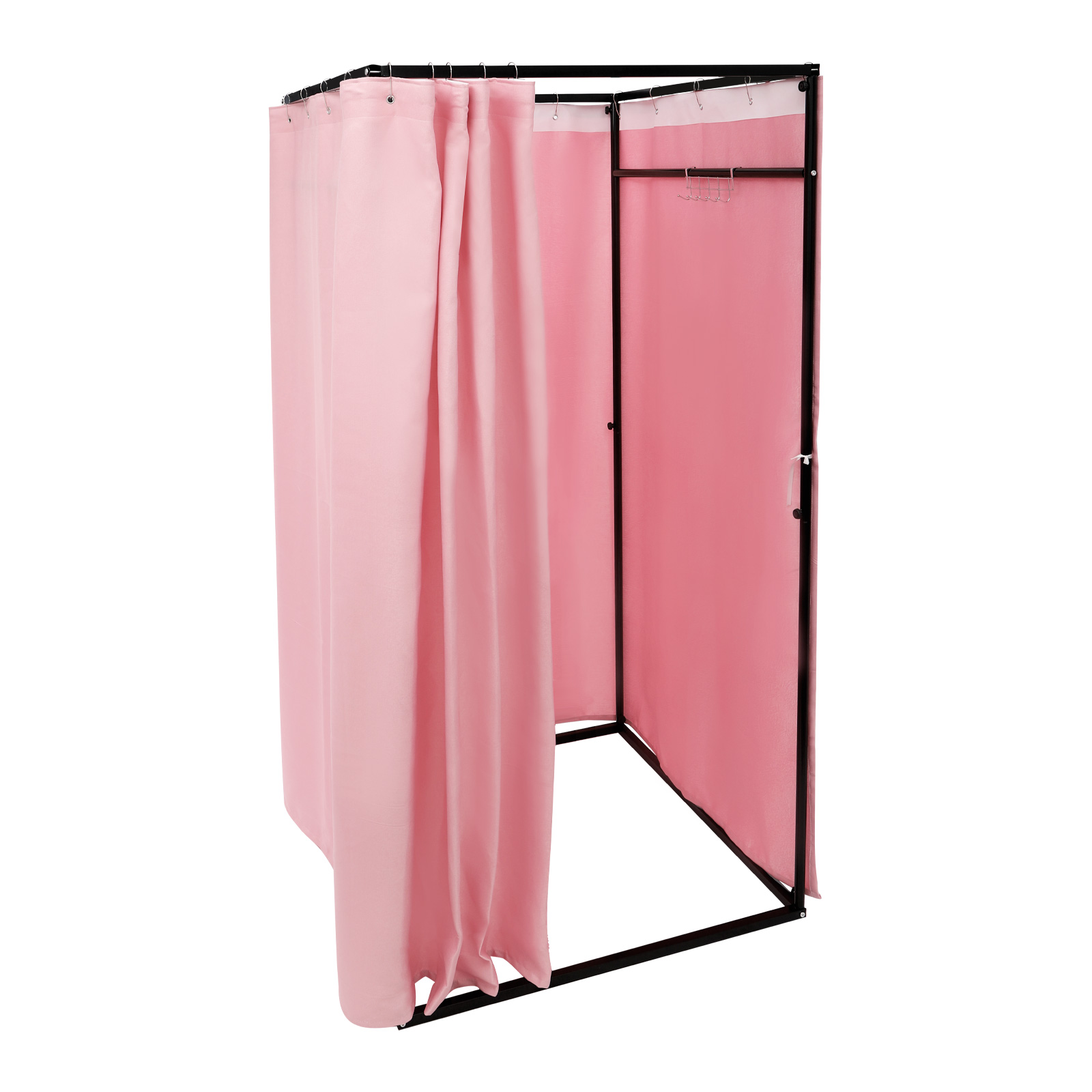 100x100x200cm Portable Clothing Store Fitting Room, Clothing Store Fitting Room, Dressing Room Fitting Room - Pink 100x100x200cm Portable Clothing Store Fitting Room, Clothing Store Fitting Room, Dressing Room Fitting Room - Pink