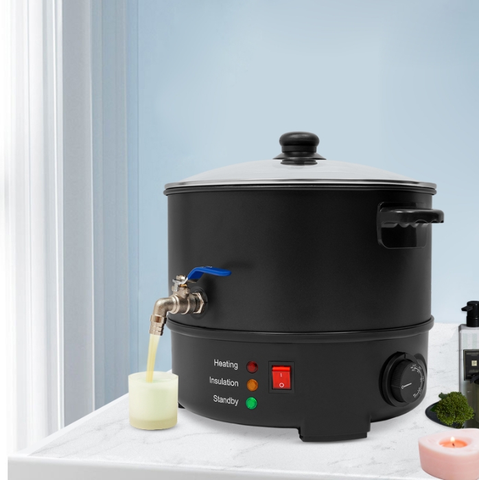 E wax melting pot 8L, large capacity stainless steel wax melting machine E wax melting pot 8L, large capacity stainless steel wax melting machine