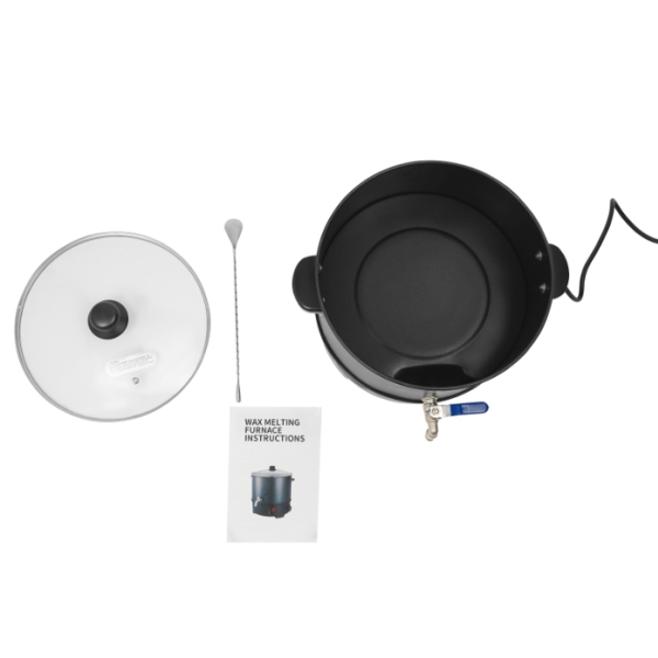 E wax melting pot 8L, large capacity stainless steel wax melting machine