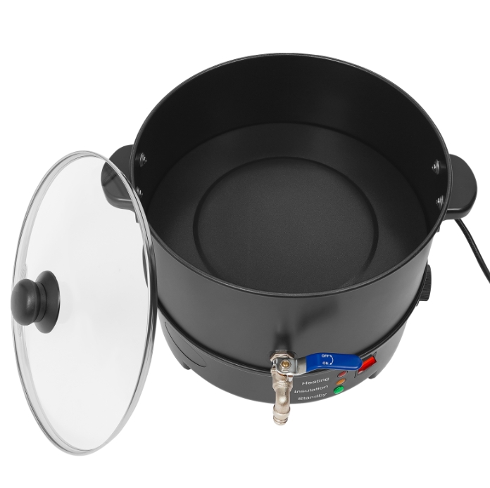 E wax melting pot 8L, large capacity stainless steel wax melting machine E wax melting pot 8L, large capacity stainless steel wax melting machine