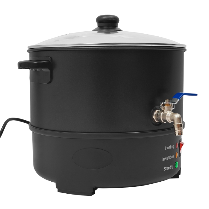 E wax melting pot 8L, large capacity stainless steel wax melting machine