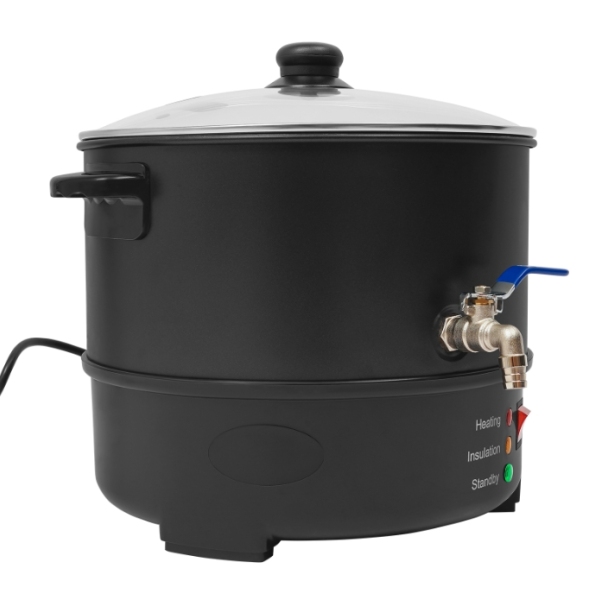 E wax melting pot 8L, large capacity stainless steel wax melting machine