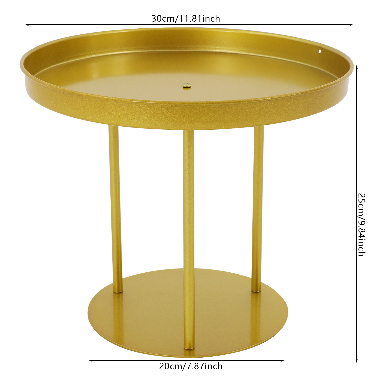 10Pcs Circular Flower Stands, Wedding Flower Stand, Flower Stand for Wedding Home Decor - 3 Rods