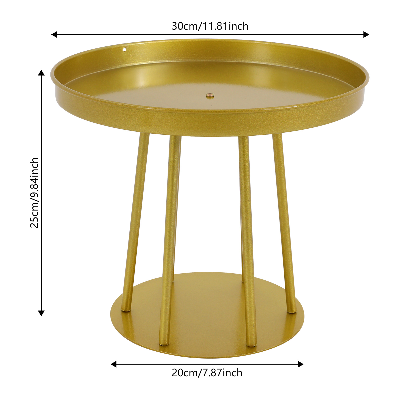 10Pcs Circular Flower Stands, Wedding Flower Stand, Flower Stand for Wedding Home Decor - 6 Rods