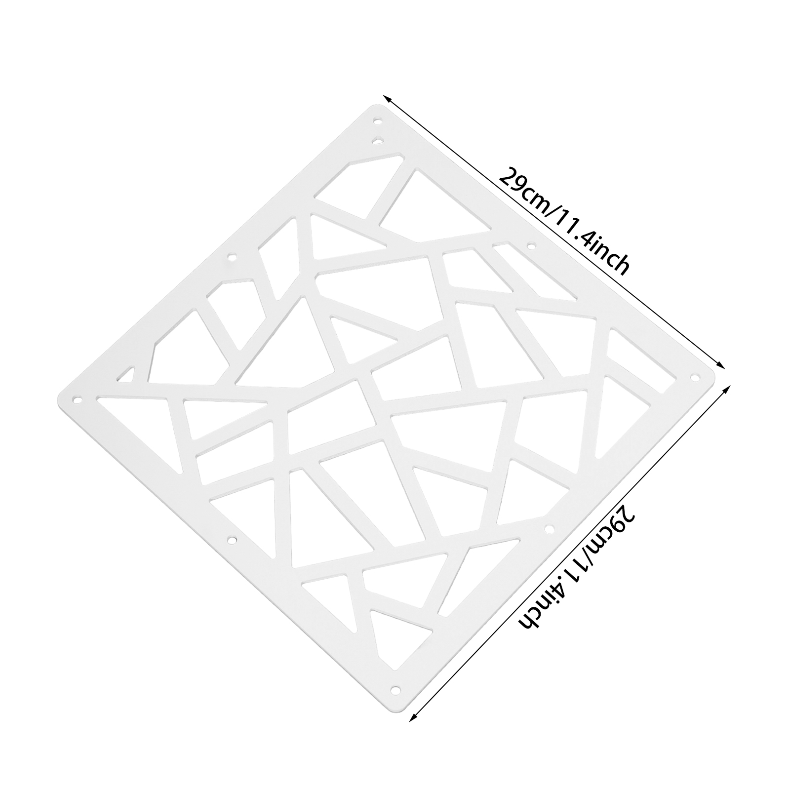 24Pcs 29*29cm Hanging Room Divider, Decorative Wall Screen Panels, Hollow Out Design Screen Panels